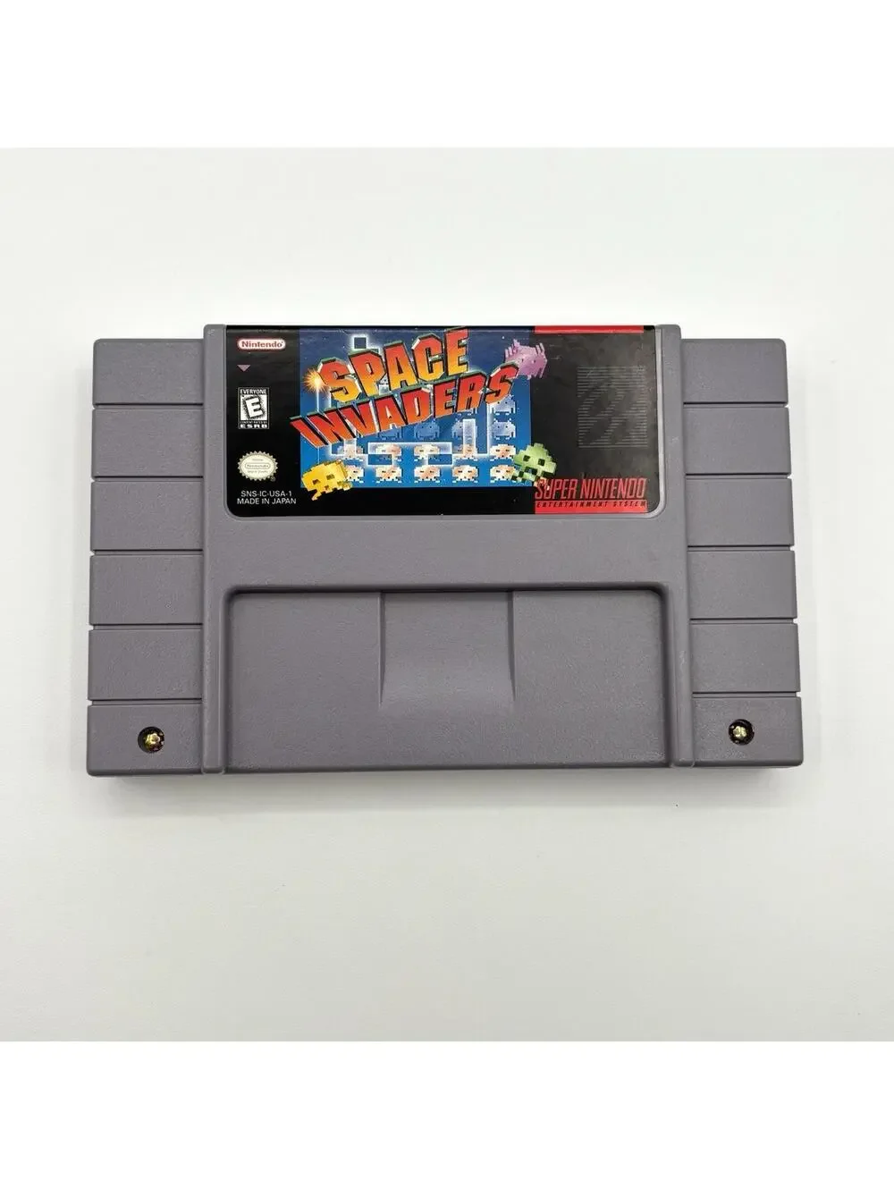 SNES Space Invaders Super Nintendo 1997 Game Cartridge Tested Working SNS-IC